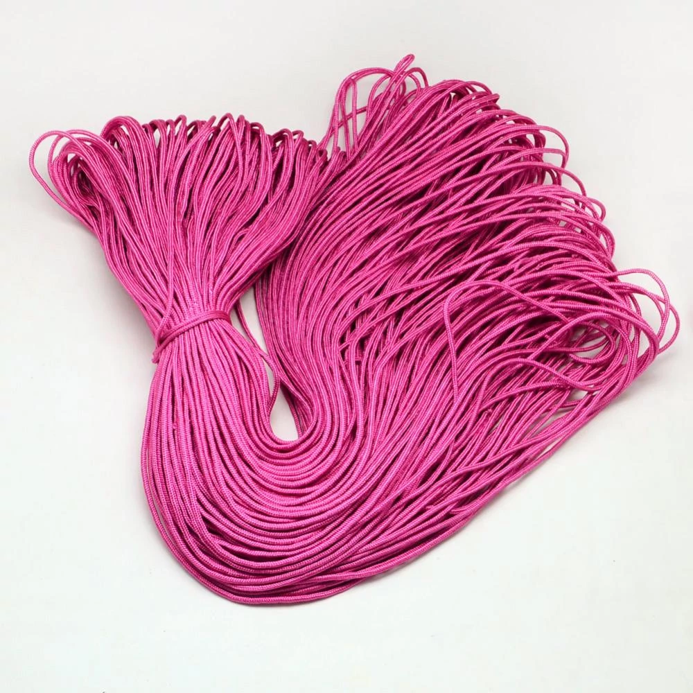 Sötét rózsaszín paracord zsinór (2mm) /5 méter