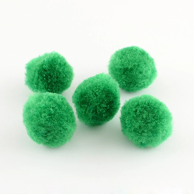 10db sötétzöld pompom (20mm)