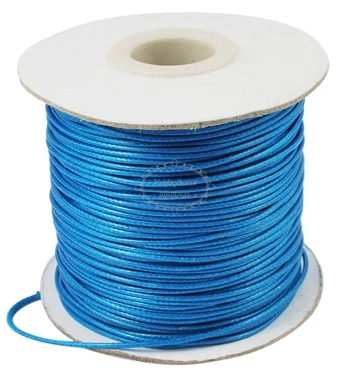 Kék viaszolt szál (1mm)