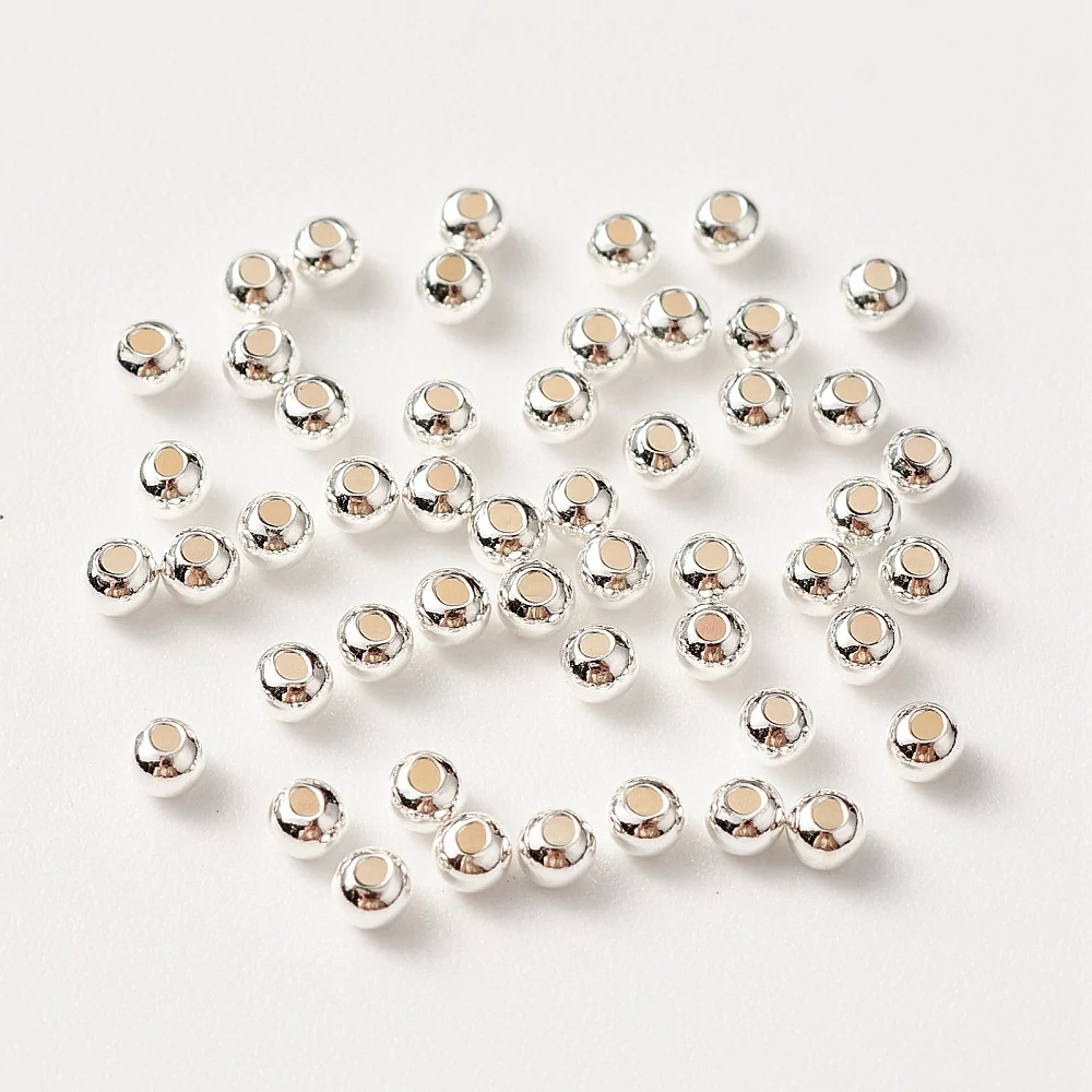 925 sterling ezüst stopper ( 2x2mm)/4db