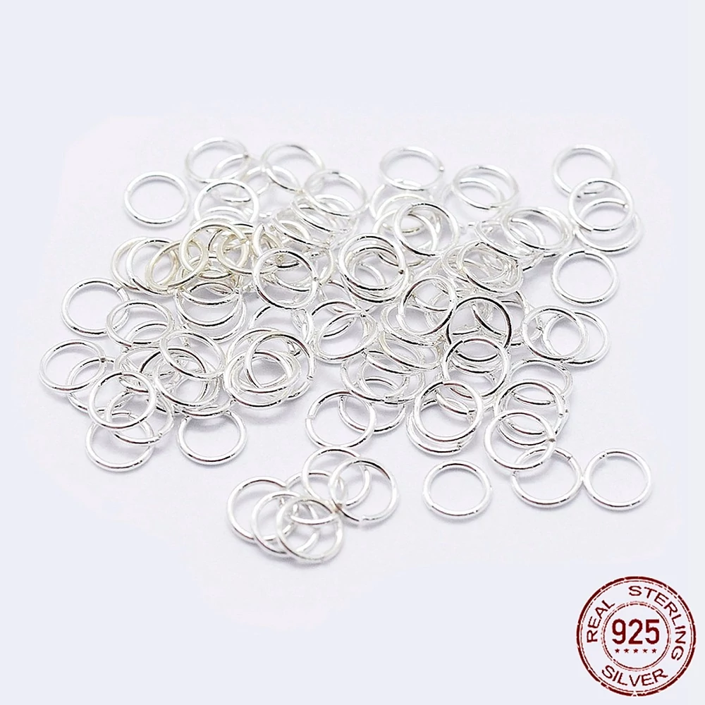 925 sterling ezüst szerelőkarika (5x0.8mm)/10db