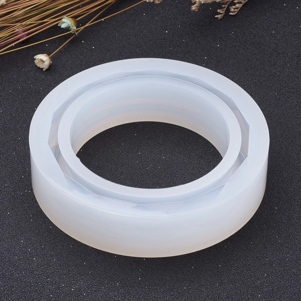 Szilikon öntőforma műgyanta karkötő öntéshez (81x18mm)