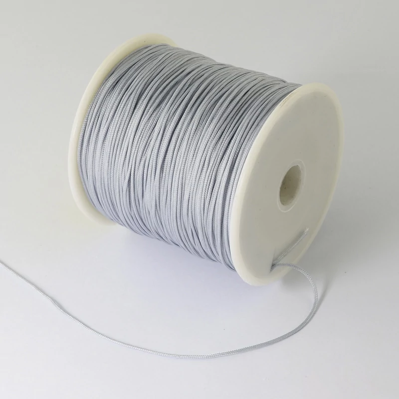 Szürke nejlon zsinór (0,5mm) /5 méter